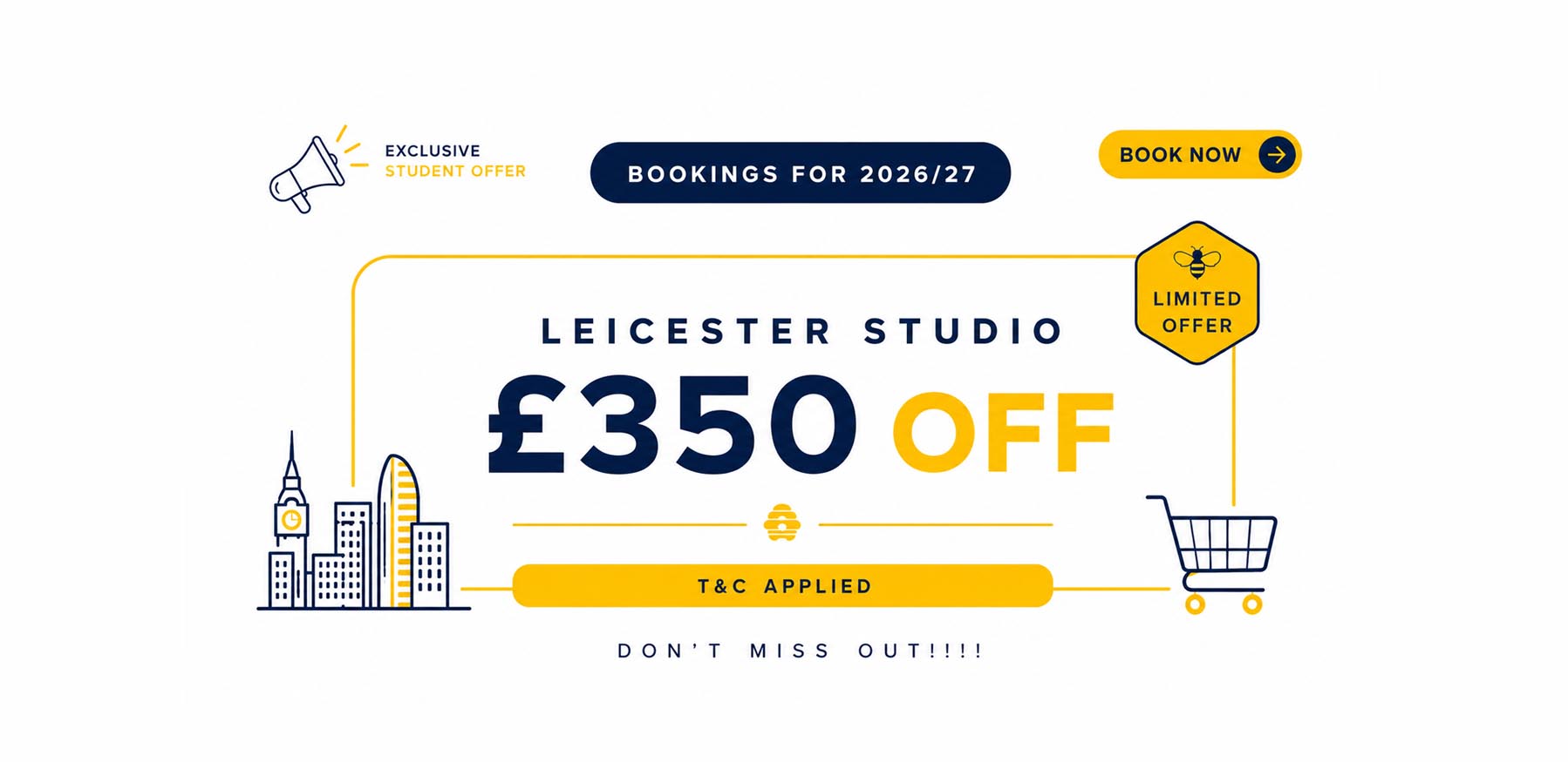 £350 Off Studios