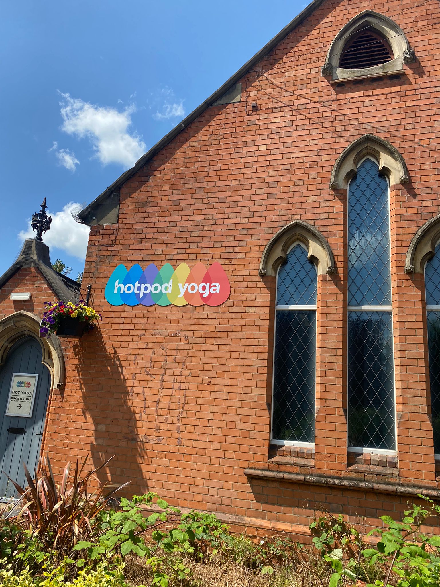 Leicester Student student hotpod yoga event