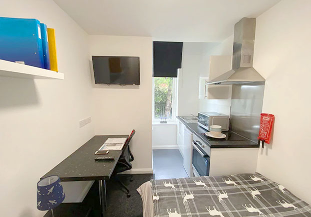 Leicester Student Accommodation at Regent Road: Standard Studios for Leicester University