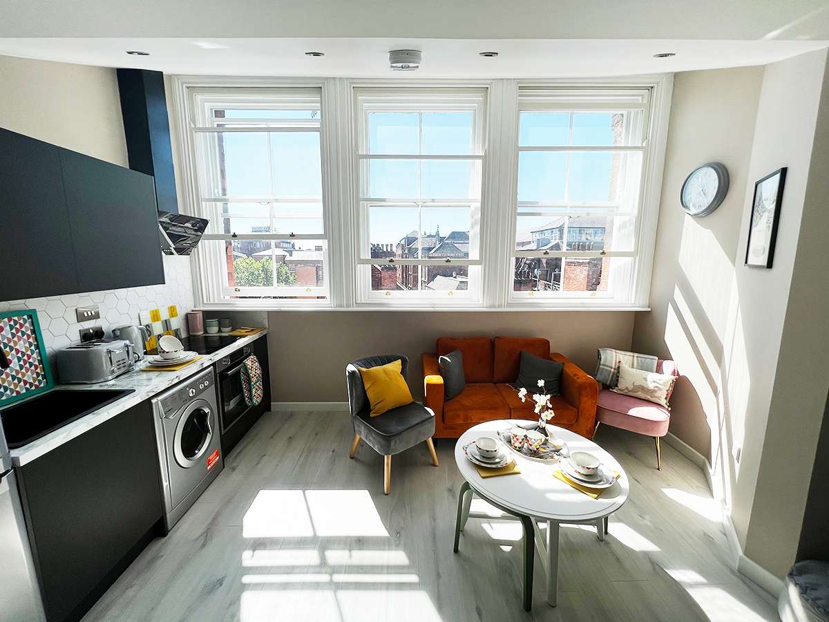 Nottingham student two bedroom flat