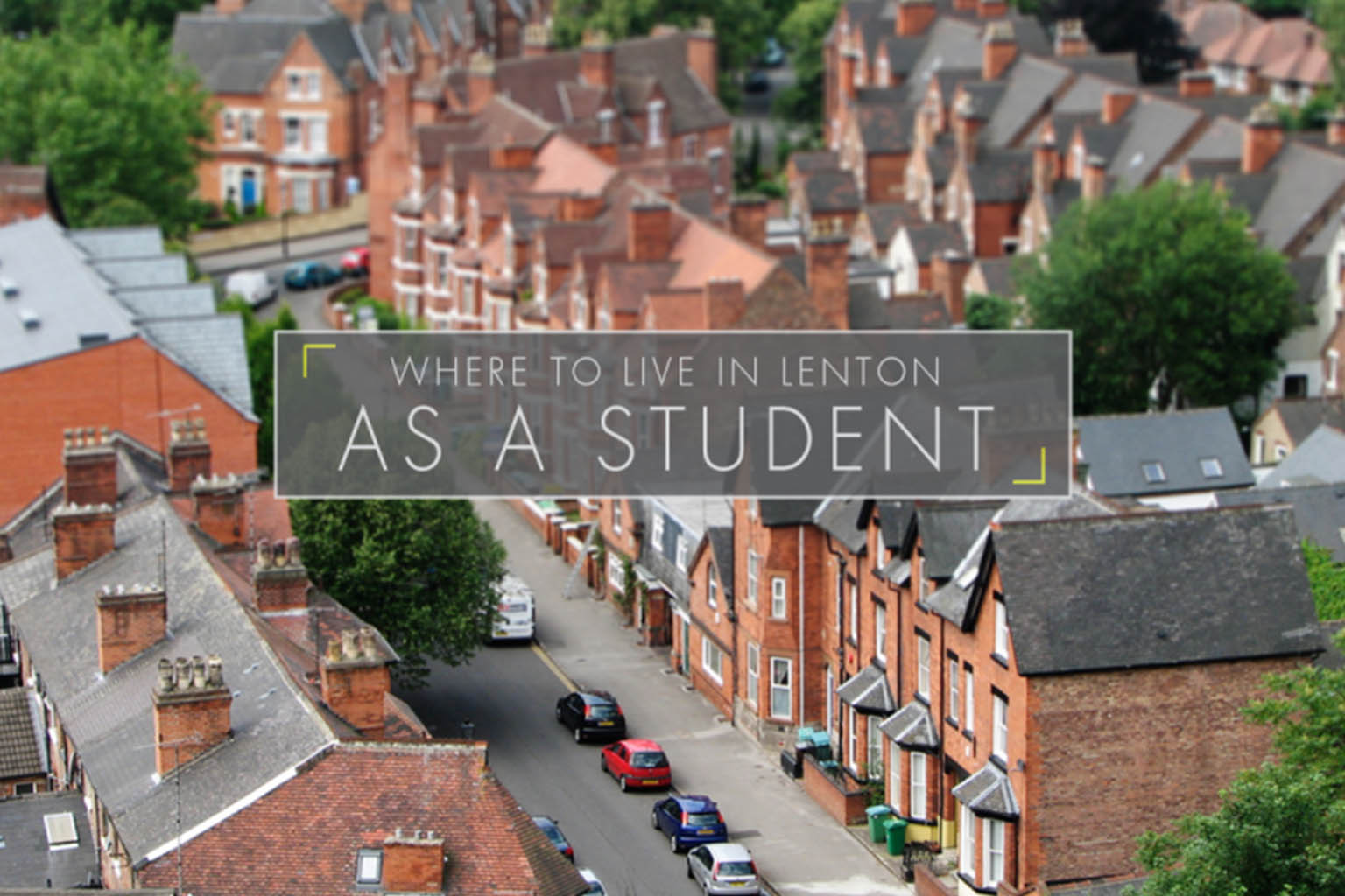 Nottingham students in the city