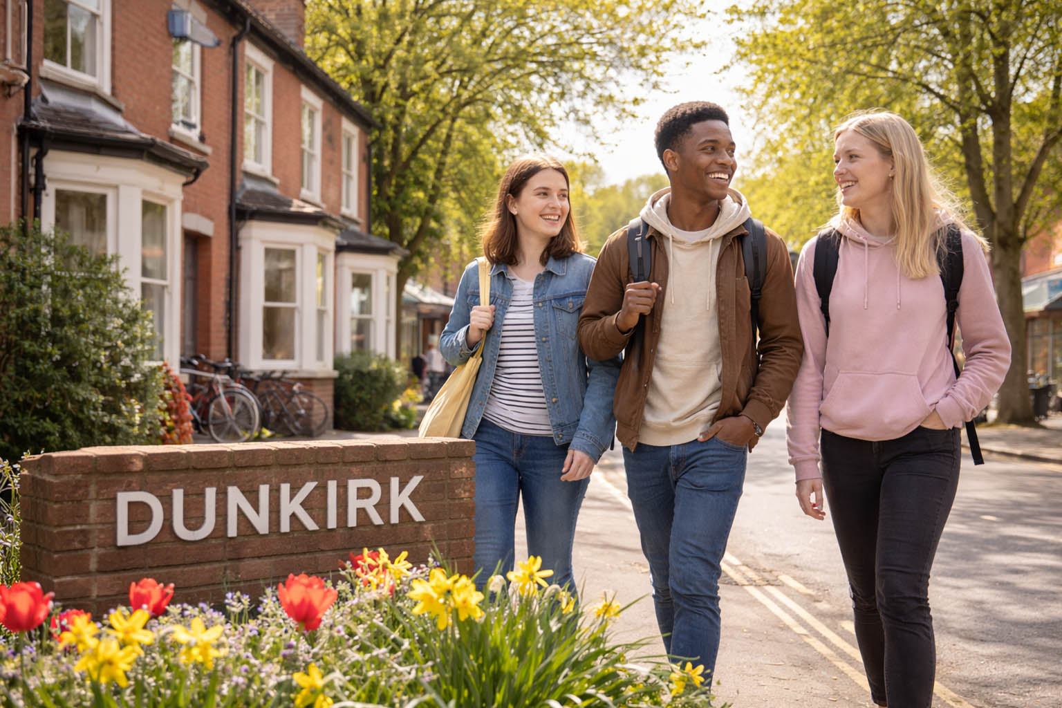 Nottingham students in Dunkirk location for student housing