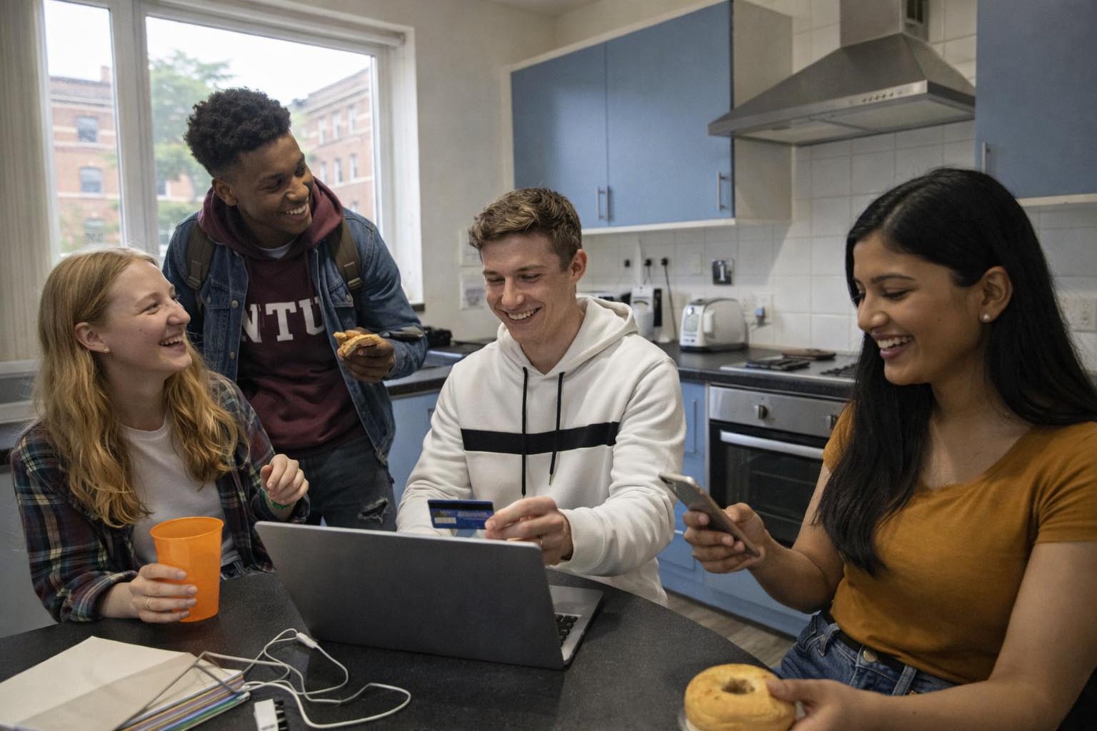 Nottingham Students tin their Student Beehive accommodation