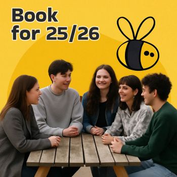Book student accommodation for 2025 / 2026