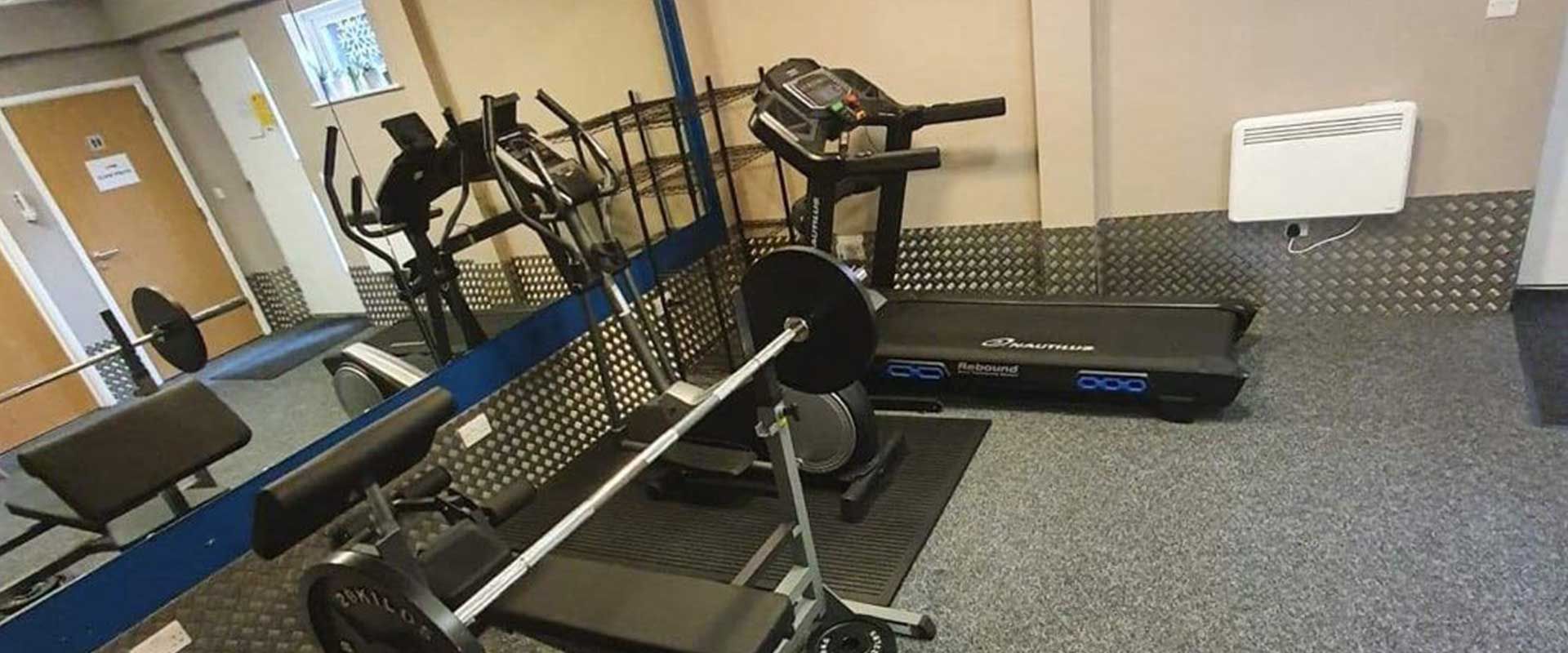 The Student Block Loughborough Accommodation - A free onsite gym with all the equipment you'll need