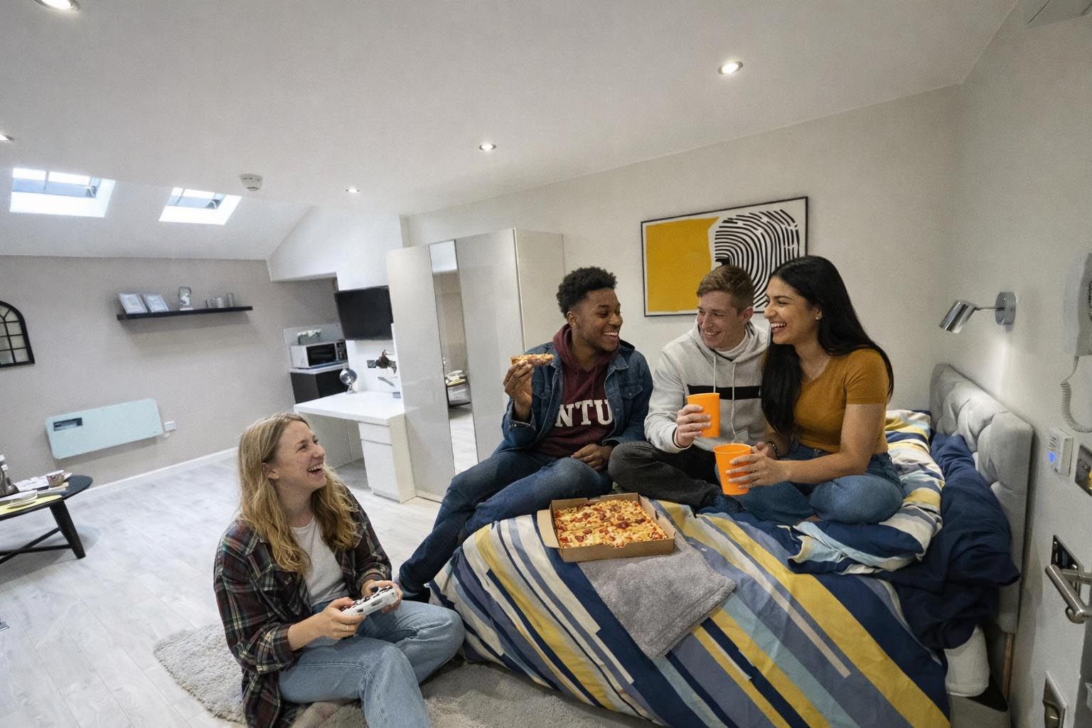 nottingham university accommodation christmas dinner