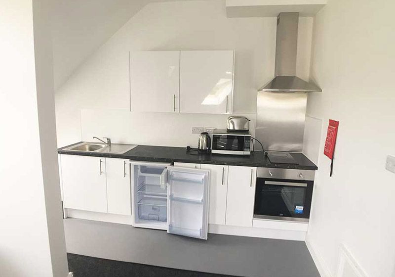 Loughborough Student Accommodation - Forest Rise two bedroom flats with large kitchen