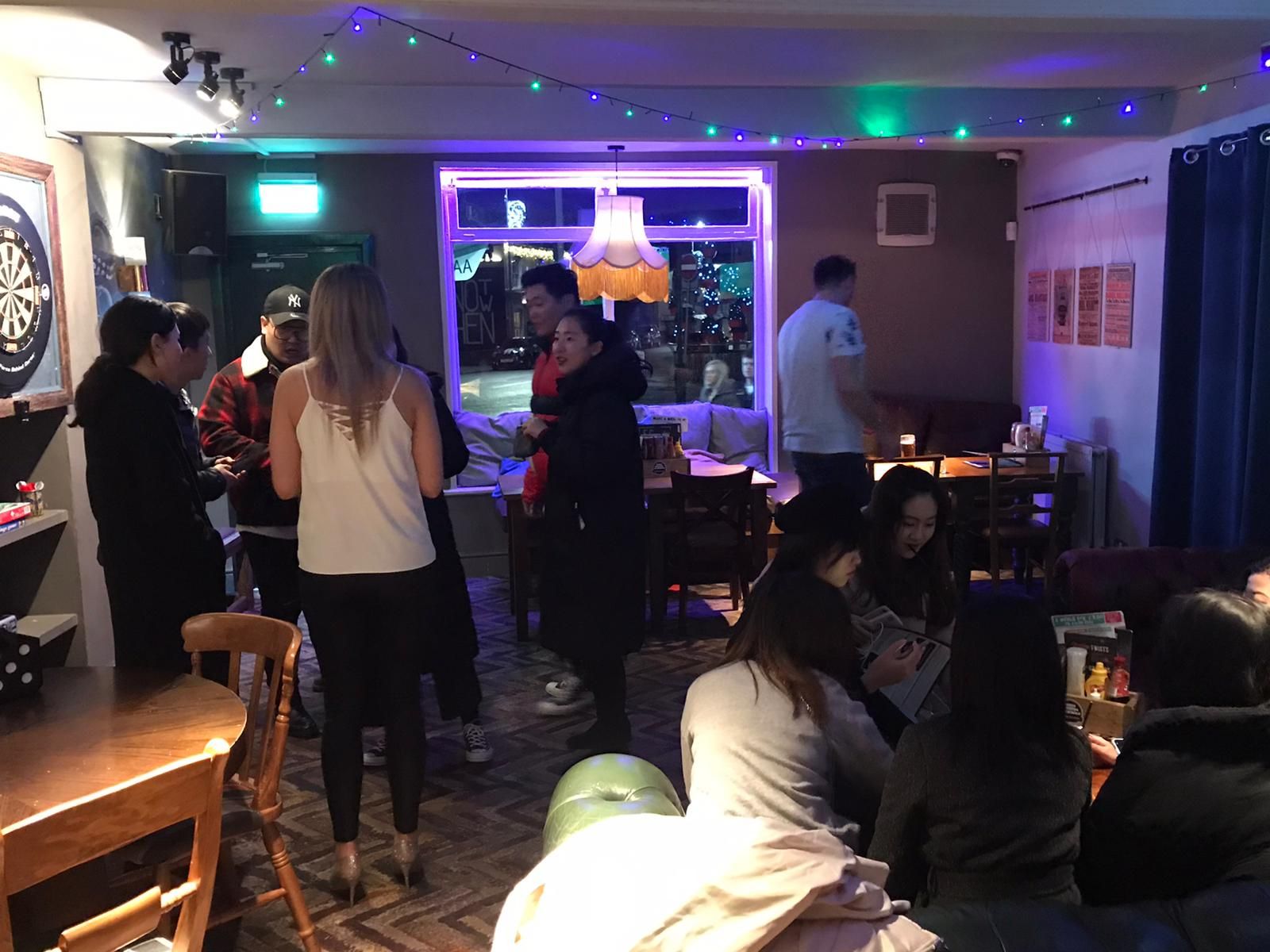 Loughborough Student Christmas Event - Bar Area