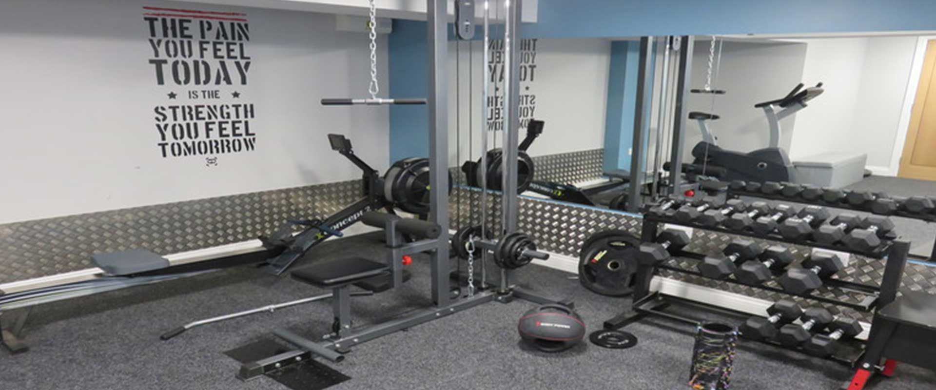 Forest Rise Loughborough Accommodation - An onsite gym where you can work out whenever you like